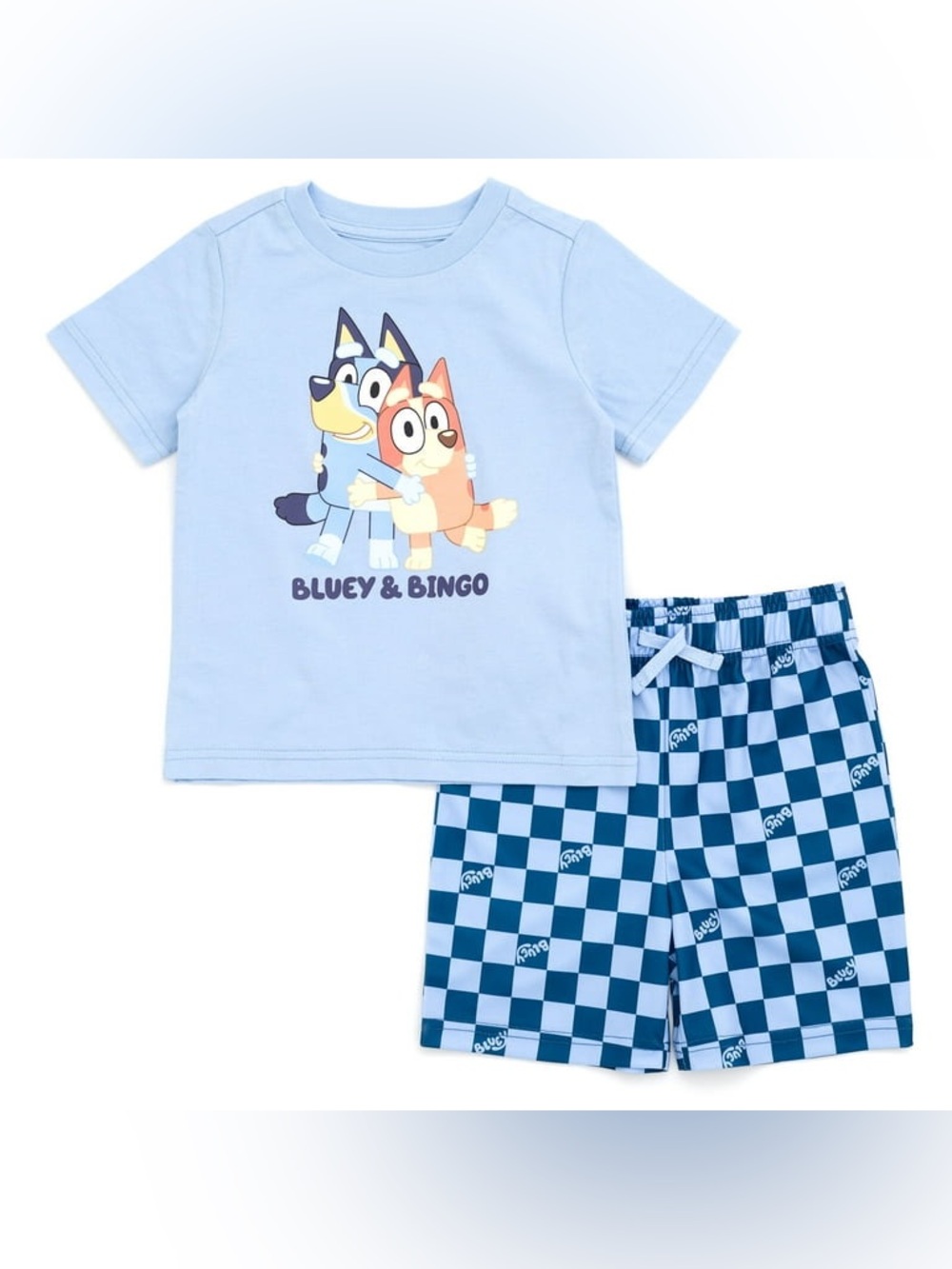 Bluey & Bingo Tee Shirt Shorts Set